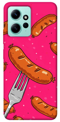 Чехол itsPrint Sausages для Xiaomi Redmi Note 12 4G