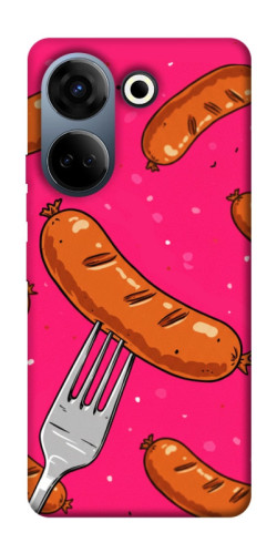 Чохол itsPrint Sausages для TECNO Camon 20 Pro (CK7n)