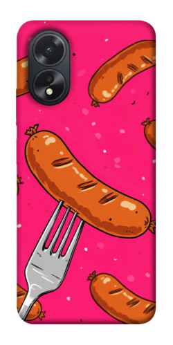 Чохол itsPrint Sausages для Oppo A38