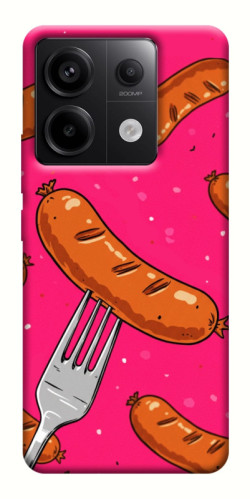 Чехол itsPrint Sausages для Xiaomi Redmi Note 13 Pro 4G