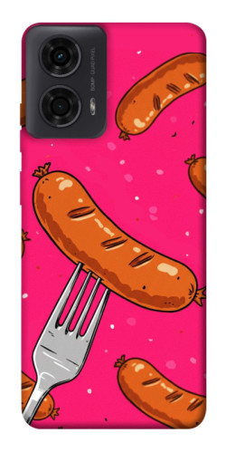 Чехол itsPrint Sausages для Motorola Moto G24