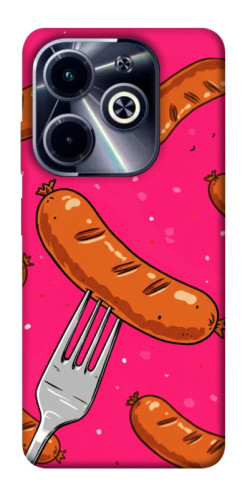 Чехол itsPrint Sausages для Infinix Hot 40i