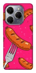 Чехол itsPrint Sausages для TECNO Spark 20 Pro
