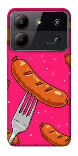 Чехол itsPrint Sausages для ZTE Blade A54 4G