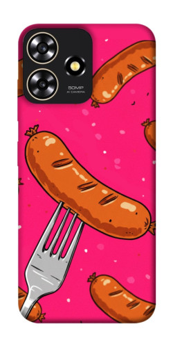 Чехол itsPrint Sausages для ZTE Blade A73 4G