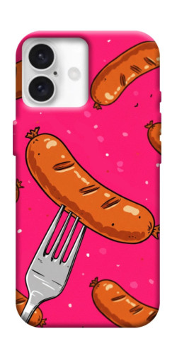 Чехол itsPrint Sausages для Apple iPhone 16 (6.1")