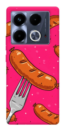 Чехол itsPrint Sausages для Infinix Note 40 4G