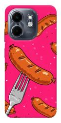 Чехол itsPrint Sausages для Infinix Smart 9 4G / Hot 50i
