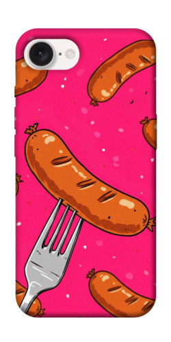 Чехол itsPrint Sausages для Apple iPhone 16e (6.1")
