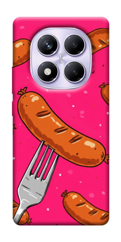 Чехол itsPrint Sausages для Xiaomi Redmi Note 14 Pro 4G