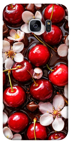 Чехол itsPrint Черешня для Samsung G935F Galaxy S7 Edge