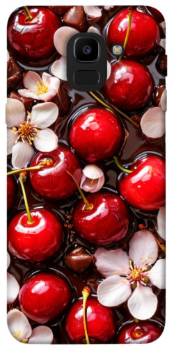 Чехол itsPrint Черешня для Samsung J600F Galaxy J6 (2018)