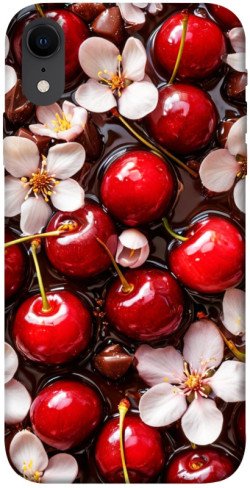 Чехол itsPrint Черешня для Apple iPhone XR (6.1")