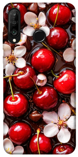 Чехол itsPrint Черешня для Huawei P30 lite