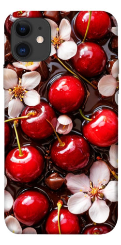 Чохол itsPrint Черешня для Apple iPhone 11 (6.1")