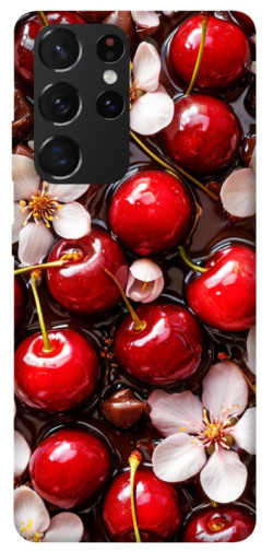 Чехол itsPrint Черешня для Samsung Galaxy S21 Ultra