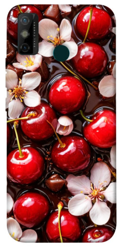 Чохол itsPrint Черешня для TECNO Spark 6 Go