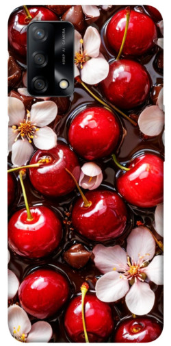 Чохол itsPrint Черешня для Oppo A74 4G