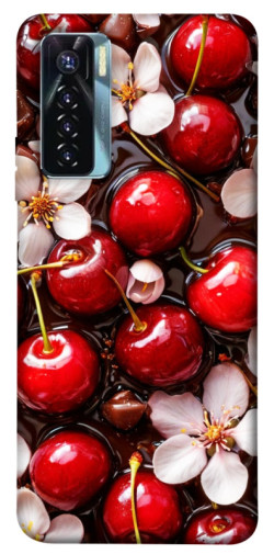 Чохол itsPrint Черешня для TECNO Camon 17 Pro