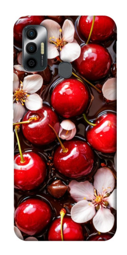 Чехол itsPrint Черешня для TECNO Spark 7