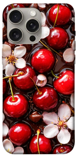 Чехол itsPrint Черешня для Apple iPhone 15 Pro Max (6.7")