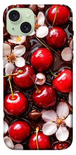 Чехол itsPrint Черешня для Apple iPhone 15 Plus (6.7")