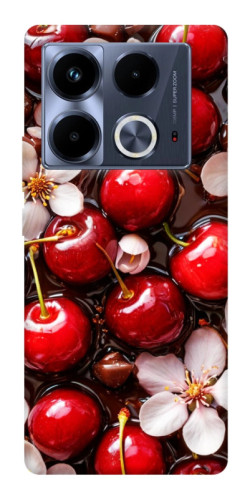 Чехол itsPrint Черешня для Infinix Note 40 4G