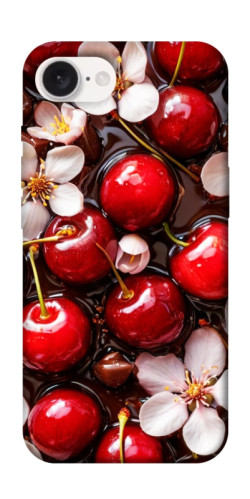 Чехол itsPrint Черешня для Apple iPhone 16e (6.1")