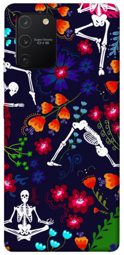 Чехол itsPrint Yoga skeletons для Samsung Galaxy S10 Lite