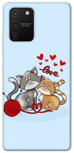 Чехол itsPrint Два кота Love для Samsung Galaxy S10 Lite