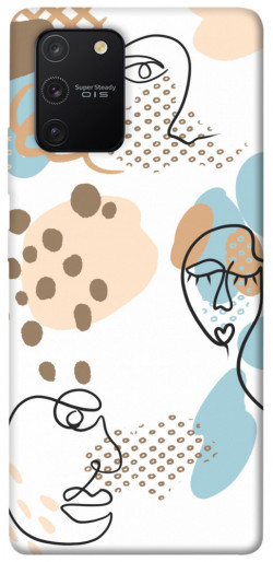 Чехол itsPrint Face pattern для Samsung Galaxy S10 Lite