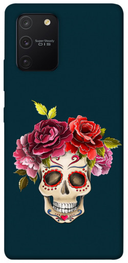 Чехол itsPrint Flower skull для Samsung Galaxy S10 Lite