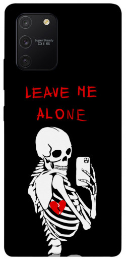 Чехол itsPrint Leave me alone для Samsung Galaxy S10 Lite