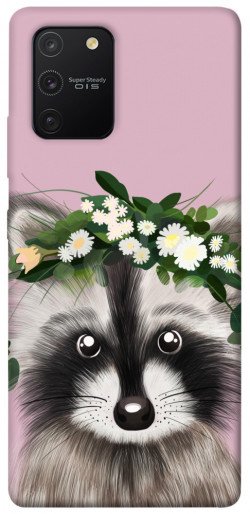 Чехол itsPrint Raccoon in flowers для Samsung Galaxy S10 Lite