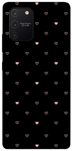 Чехол itsPrint Сердечки для Samsung Galaxy S10 Lite