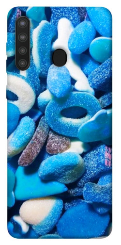 Чехол itsPrint Синий мармелад для Samsung Galaxy A21