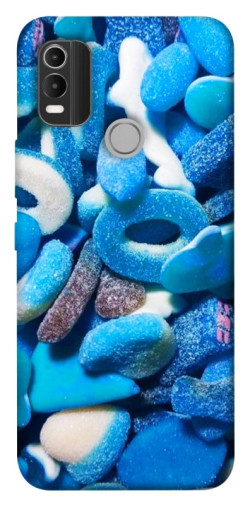 Чехол itsPrint Синий мармелад для Nokia C21 Plus