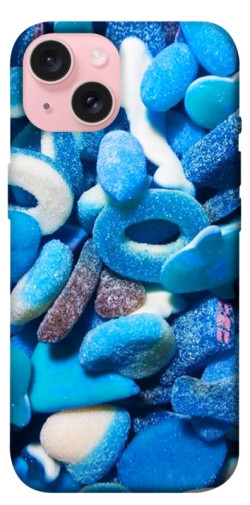 Чехол itsPrint Синий мармелад для Apple iPhone 15 (6.1")