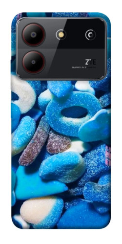 Чехол itsPrint Синий мармелад для ZTE Blade A54 4G