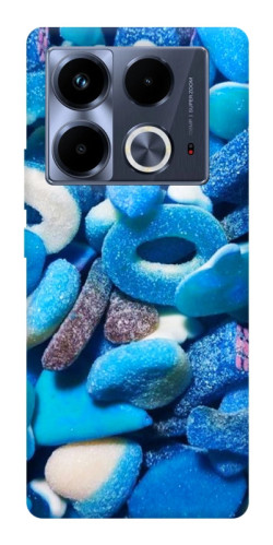 Чехол itsPrint Синий мармелад для Infinix Note 40 4G