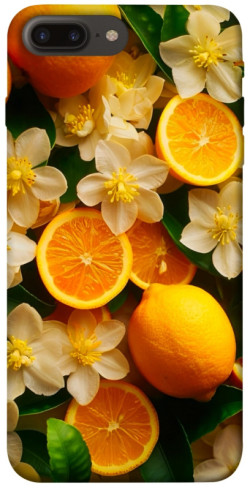 Чехол itsPrint Лимоны и цветы для Apple iPhone 7 plus / 8 plus (5.5")