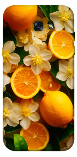 Чехол itsPrint Лимоны и цветы для Samsung A720 Galaxy A7 (2017)