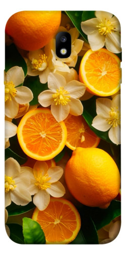 Чехол itsPrint Лимоны и цветы для Samsung J730 Galaxy J7 (2017)