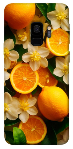Чехол itsPrint Лимоны и цветы для Samsung Galaxy S9