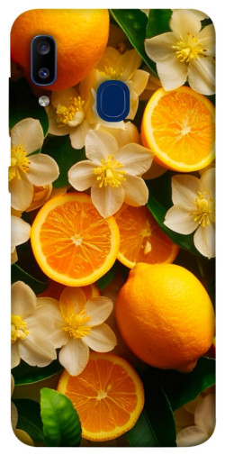 Чехол itsPrint Лимоны и цветы для Samsung Galaxy A20 / A30
