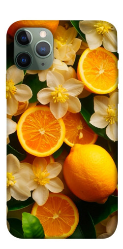 Чехол itsPrint Лимоны и цветы для Apple iPhone 11 Pro (5.8")