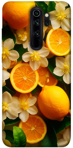 Чехол itsPrint Лимоны и цветы для Xiaomi Redmi Note 8 Pro