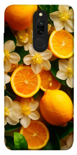 Чехол itsPrint Лимоны и цветы для Xiaomi Redmi 8