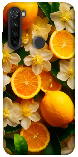 Чехол itsPrint Лимоны и цветы для Xiaomi Redmi Note 8T