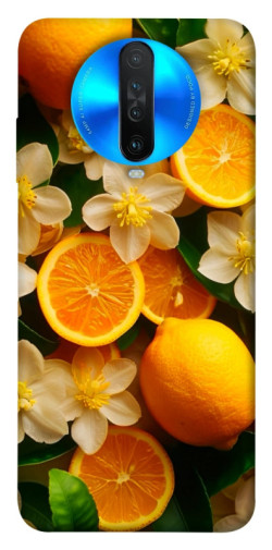 Чехол itsPrint Лимоны и цветы для Xiaomi Redmi K30